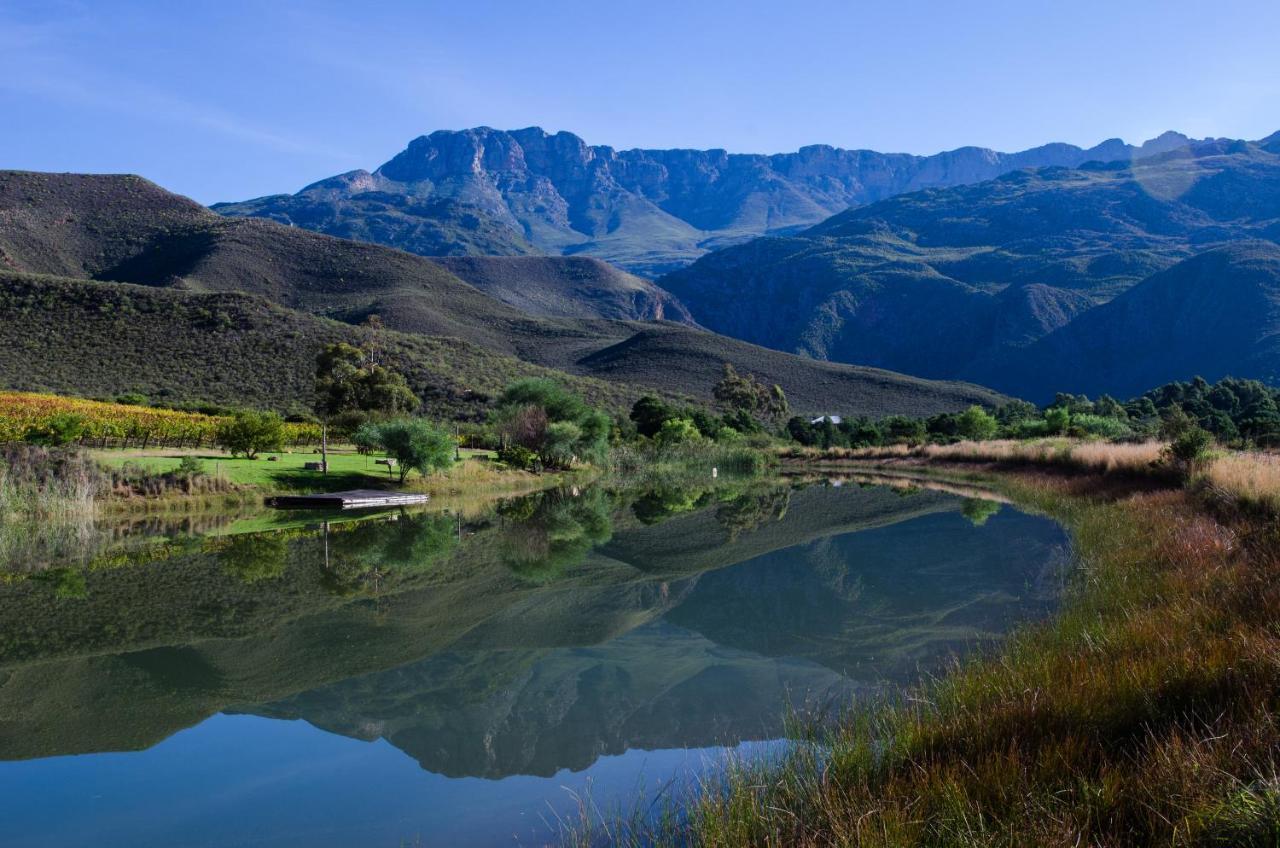 Hotel Oaksrest Vineyards Guest Farm Ladismith Exterior foto