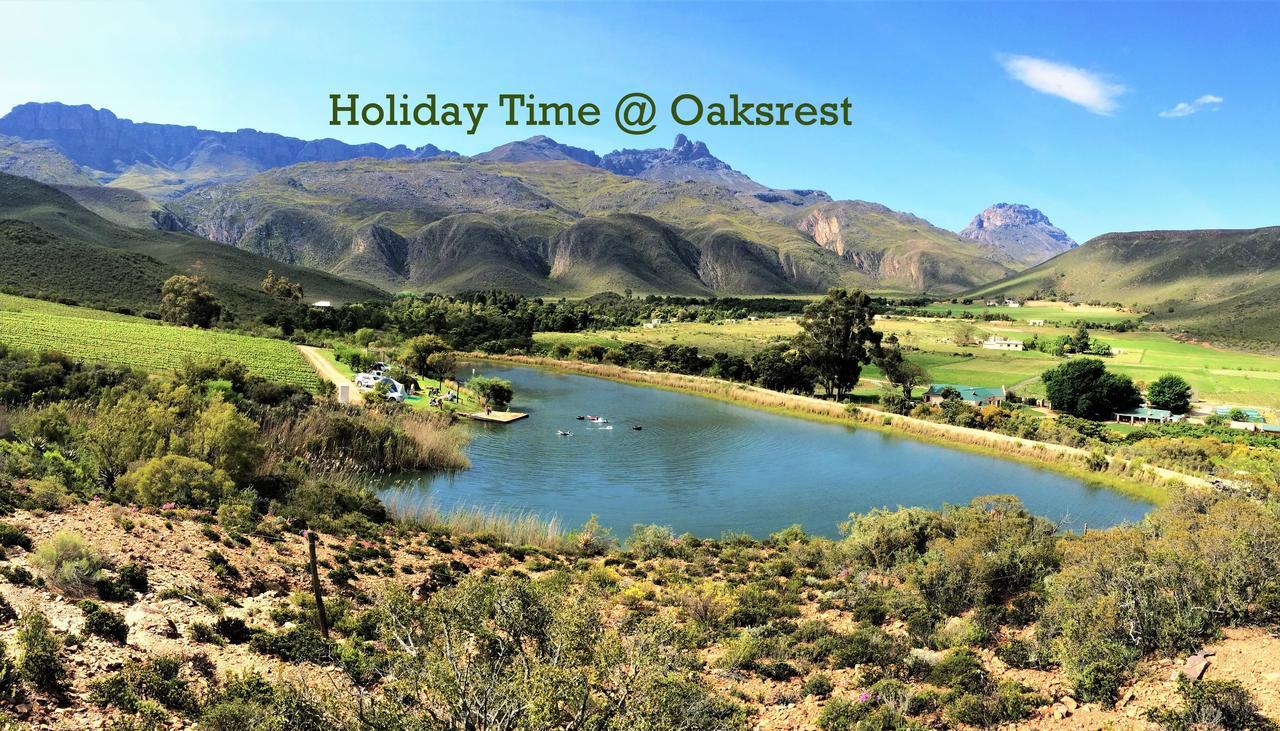 Hotel Oaksrest Vineyards Guest Farm Ladismith Exterior foto