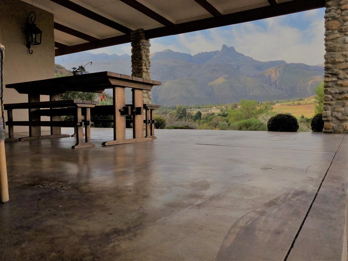 Hotel Oaksrest Vineyards Guest Farm Ladismith Exterior foto