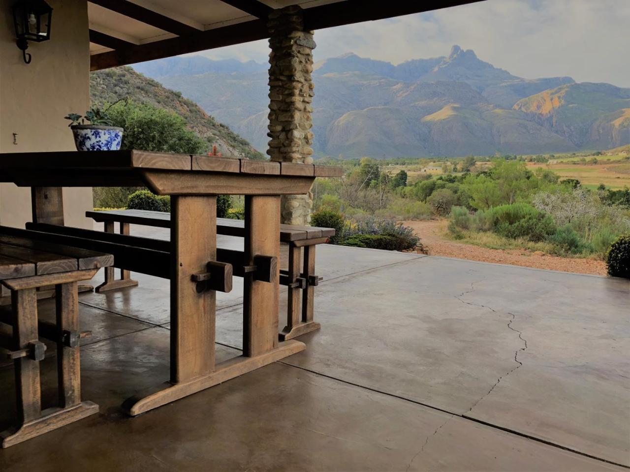 Hotel Oaksrest Vineyards Guest Farm Ladismith Exterior foto